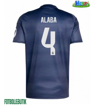 Real Madrid David Alaba #4 Bortatröja 2025-26 Kortärmad